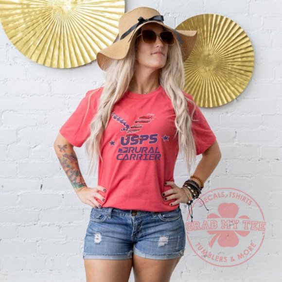 USPS Rural Carrier Tshirt - Picture 1 of 2